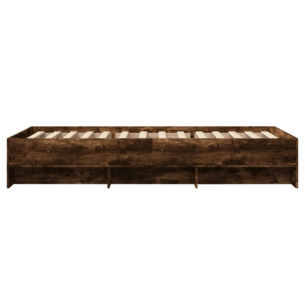 Giroletto senza Materasso Rovere Fumo 75x190 cm in Truciolato
