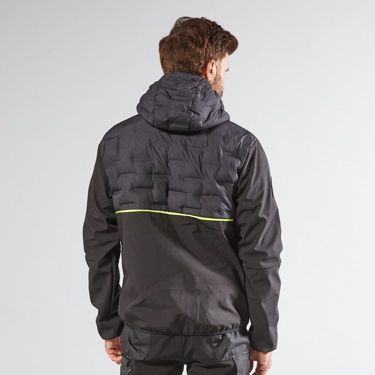 U-POWER GIACCONE SPOCK NERO-GIALLO TAGLIA XXL- 1,0 pz