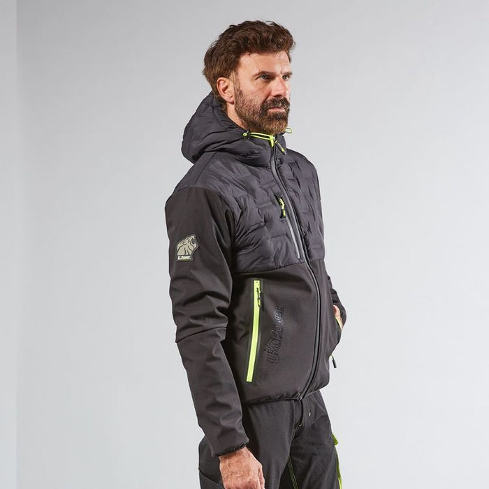 U-POWER GIACCONE SPOCK NERO-GIALLO TAGLIA L- 1,0 pz