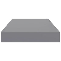 Scaffali a Parete 2 pz Grigi 40x23x3,8 cm in MDF 323848