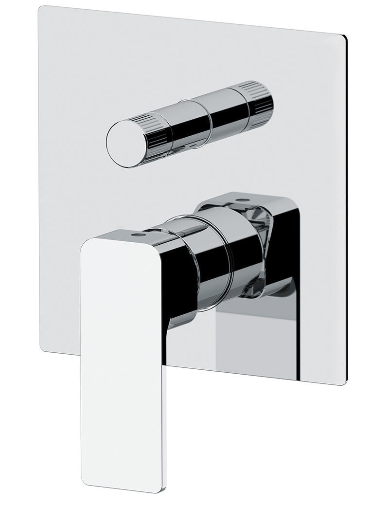 MISCELATORE INCASSO DOCCIA CON DEVIATORE A VITONE ICON- Visual Inox- MARIA- pezzi 1