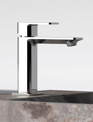 MISCELATORE MONOCOMANDO LAVABO SENZA SCARICO LINEA ICON- Visual Inox- MARIA- pezzi 1