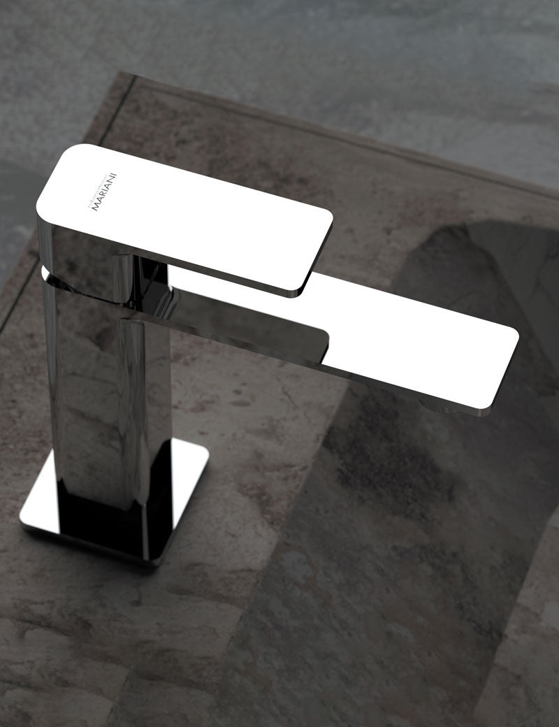 MISCELATORE MONOCOMANDO LAVABO SENZA SCARICO LINEA ICON- Visual Inox- MARIA- pezzi 1