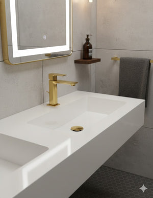 MISCELATORE MONOCOMANDO LAVABO ICON- Nero Opaco- MARIA- pezzi 1