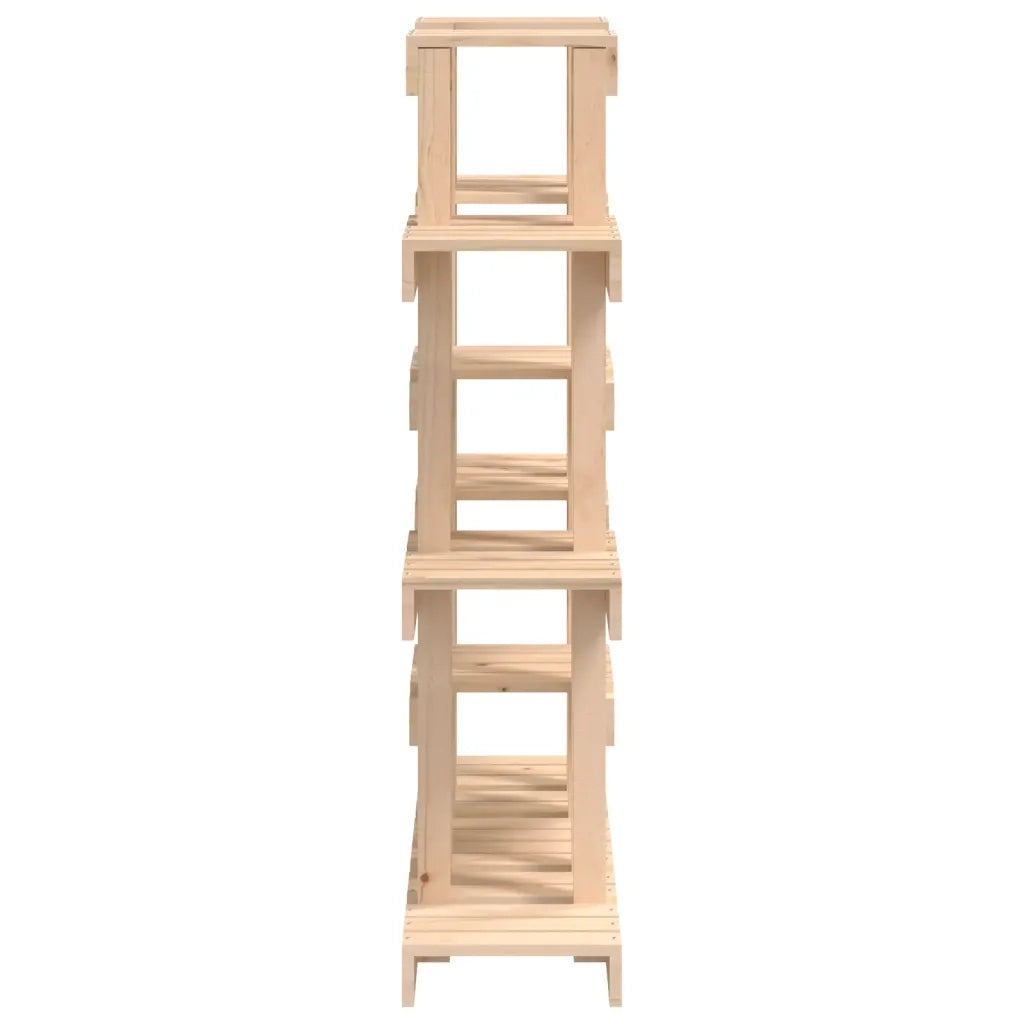 Supporto per Piante 104,5x25x109,5 cm in Legno Massello di Pino 822092