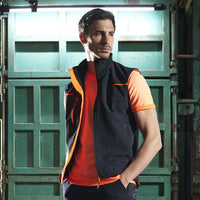 U-POWER GILET SATURN BLUE/ARANCIO TG.  M- 1,0 pz