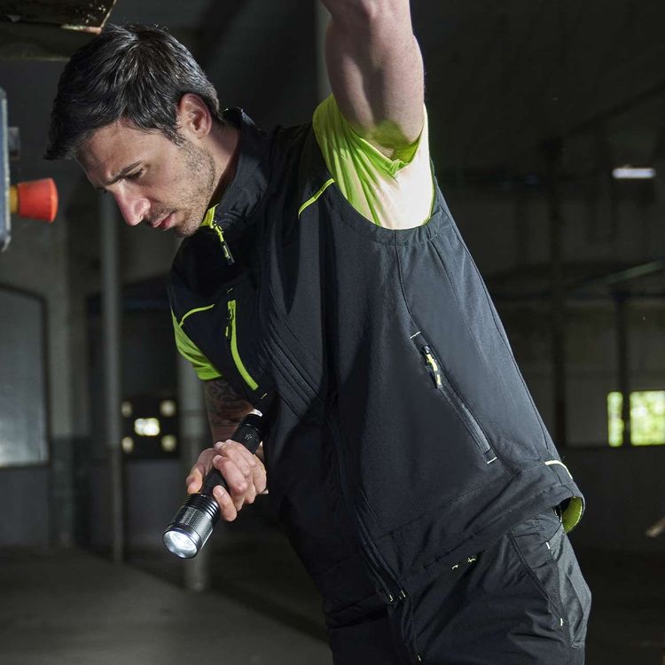 U-POWER GILET SATURN NERO/GIALLO TG. XL- 1,0 pz