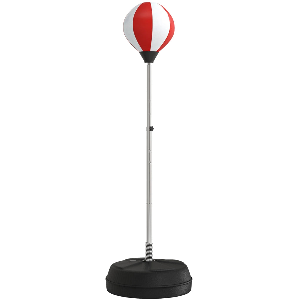 Sacco da Boxe Autoportante ¨C Xylo ¨C Altezza Regolabile 126-144 cm con Guantoni e Pompa
