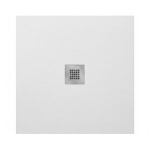 PIATTO DOCCIA MOD. ESTASI QUADRATO- Bianco - cm 80 x 80- LINPH- pezzi 1