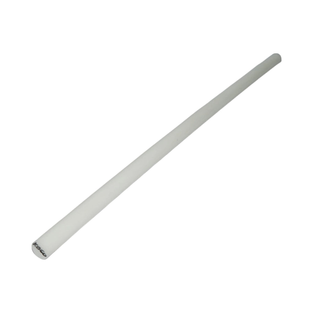 Barra di poliammide, poliossimetilene-poliacetale POM bianco 1000x30mm 1,08 KG