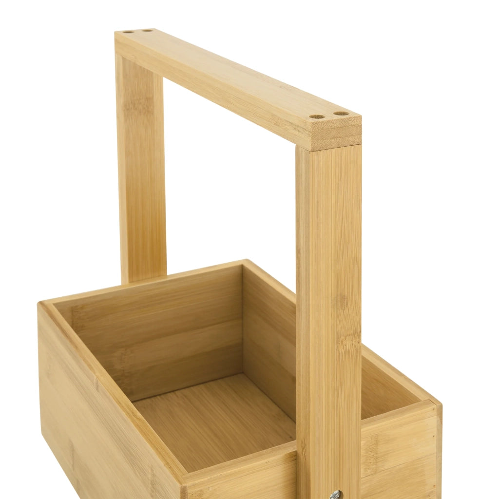 Mensola portaoggetti in bambù 28 x 16 x 88 cm 03_0006978