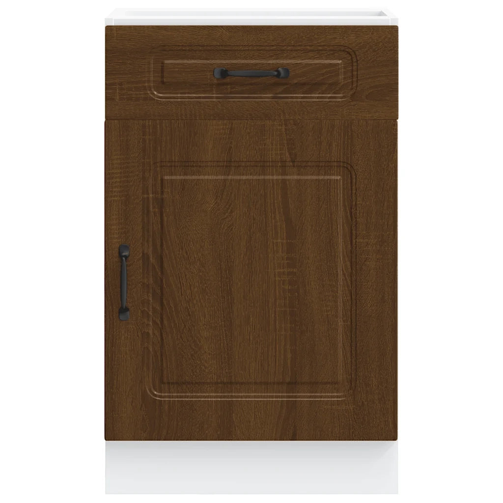 Base da Cucina Kalmar Rovere Marrone in Legno Multistrato 853484