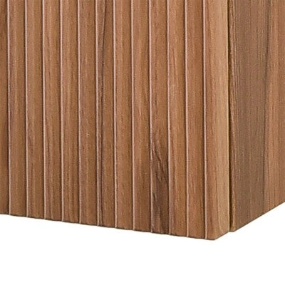 Pensile bagno sospeso cannettato H 150 cm noce canaletto  Bali