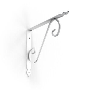 REGGIMENSOLA TOSCANIA 140X110 MM BIANCO MARTELLATO- 10,0 pz