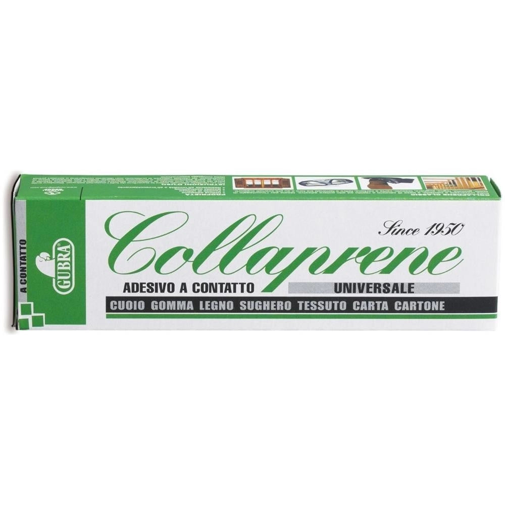 Trade Shop - Colla Classica Tubetto Da 75 Gr. Universale Per Cuoi Gomma Legno Sughero Tessuto -