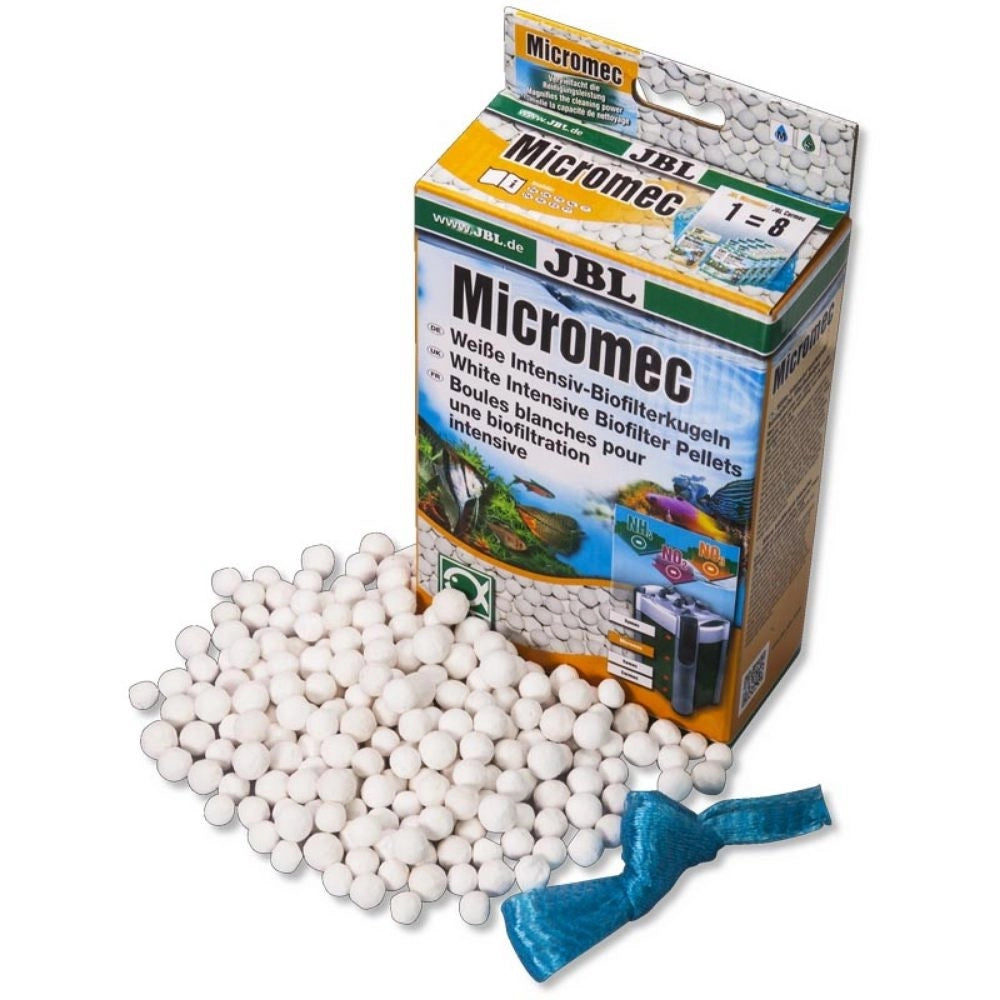 JBL MicroMec 650gr per 200lt sfere bianche biofiltranti