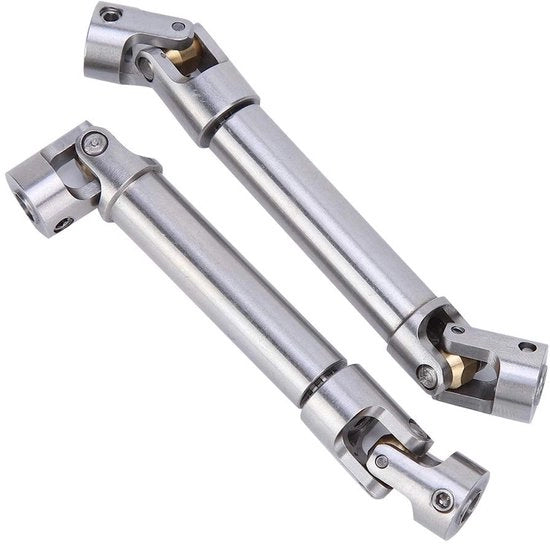 Accessorio di Accensione in Acciaio Inossidabile - 2 Pezzi - 90-125 mm - Adatto per Axial/Traxxas - Peso Leggero 103g