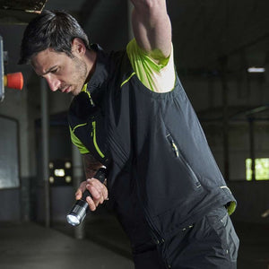 U-POWER GILET SATURN NERO/GIALLO TG.  M- 1,0 pz