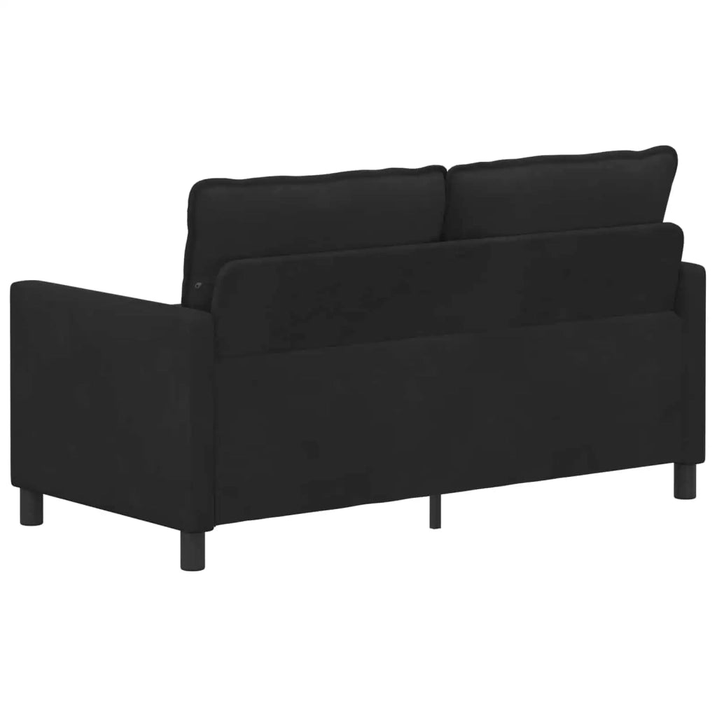 Divano Nero 156 x 81 x 87,5 cm Velluto