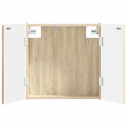 Armadio per Dartboard ARNHEM Rovere Sonoma Legno ingegnerizzato 896667