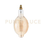LAMPADINA LED FILAMENTO AMBRA BT180 ATTACCO E27 8W 730LM 2500K 300° 180X347mm 15000h CRI80