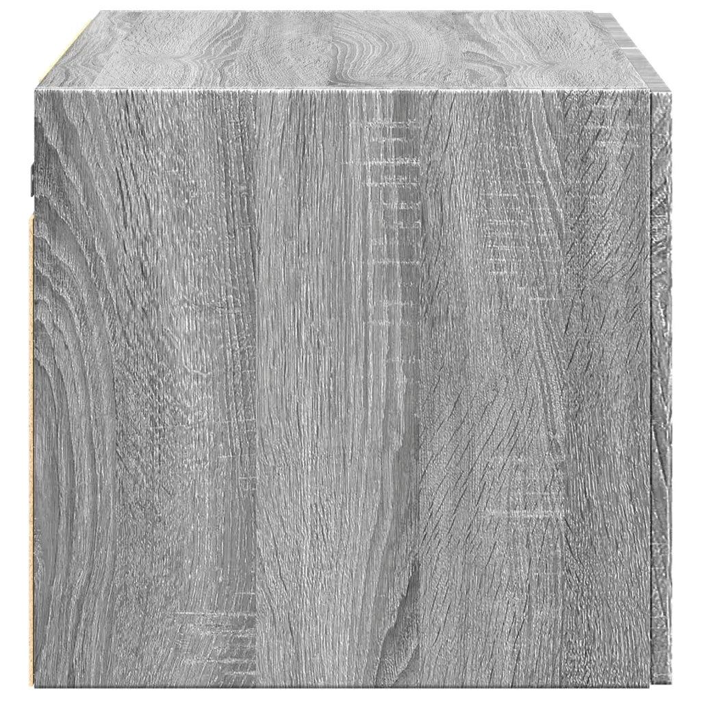 Armadietto a Muro | Mobile a Parete Grigio Sonoma 70x42,5x40cm in Legno Multistrato