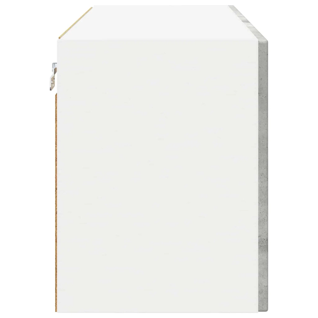 Armadietto a muro PORTO Grigio cemento 80 x 31 x 40 cm 885288