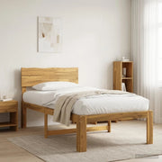Letto Singolo con Testiera ROSTOCK Bianco 75 x 190 cm 903355