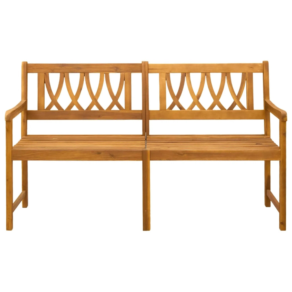 Panchina da esterno Naturale 150 x 55,5 x 90 cm