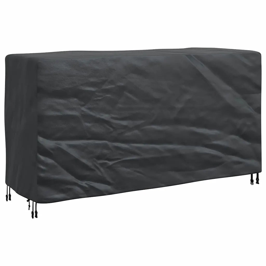 vidaXL Copertura per mobili da esterno Nero 180 x 70 x 90 cm 600D