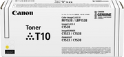 Canon T10 cartuccia toner 1 pz Originale Giallo