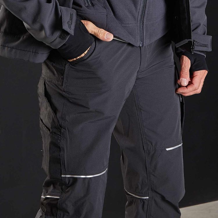 PANTALONE WORLD  tg.L  asphalt grey    UPOWER