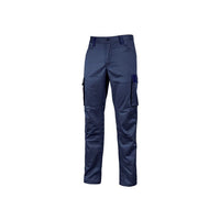 PANTALONE CARGO CRAZY IN TC STRETCH SLIM FIT  tg.L  westlake blue    UPOWER