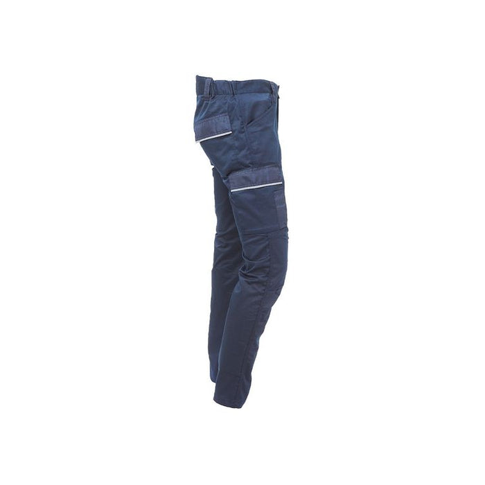 PANTALONE CARGO CRAZY IN TC STRETCH SLIM FIT  tg.L  westlake blue    UPOWER