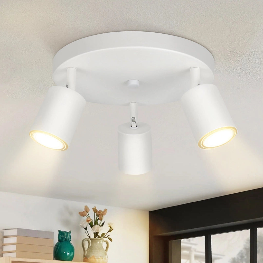 ZMH Faretto da soffitto LED rotondi GU10 moderni per soggiorno camera letto