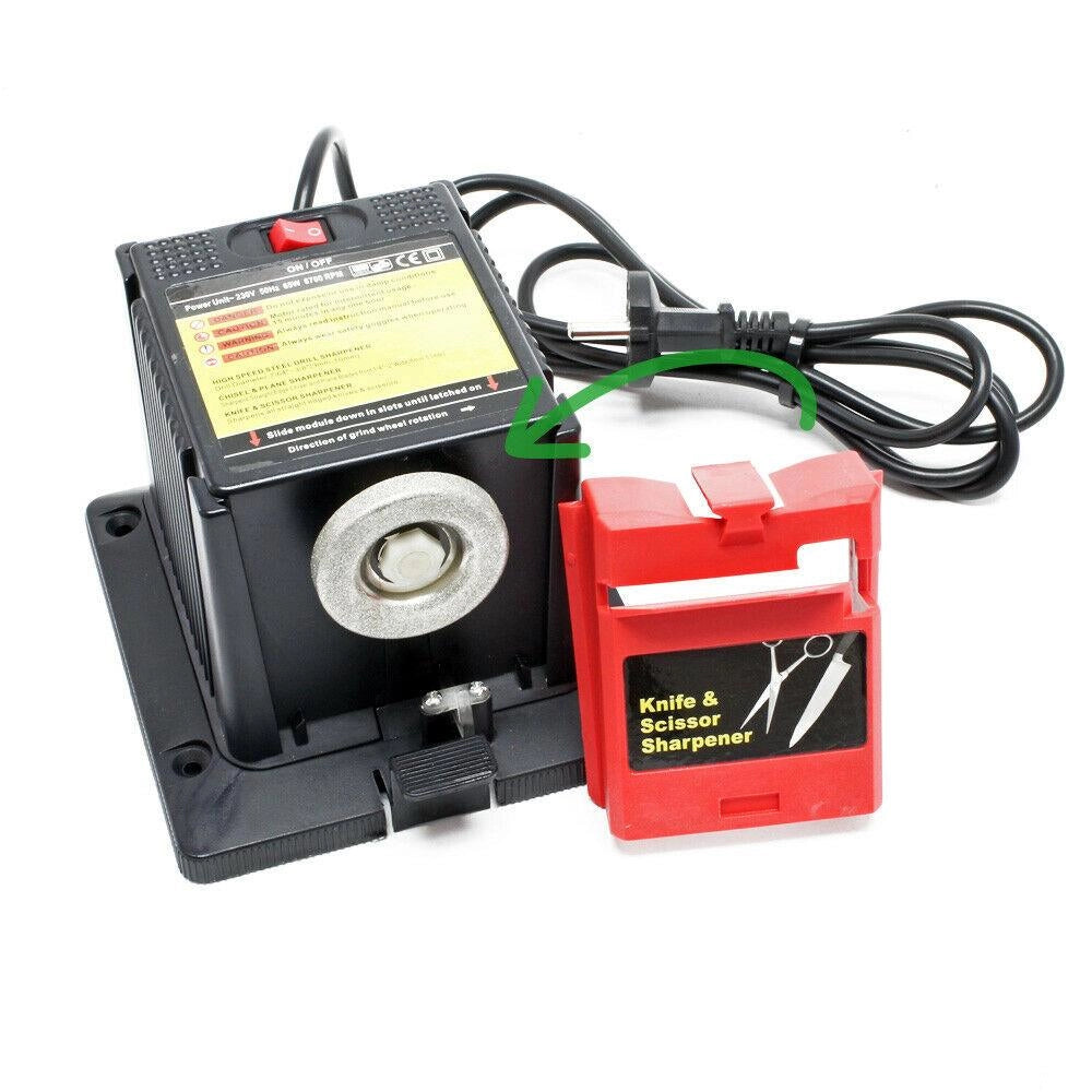 Affilatrice universale multifunzione da 65 watt per coltelli scalpelli punte da trapano e levigatrici 16_0002511