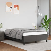 Giroletto senza Materasso Grigio 120x190 cm Similpelle 379526