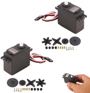 Set di 2 Servomotori RC S 3003 - Servomotor Silenzioso ad Alta Velocità per RC Racing