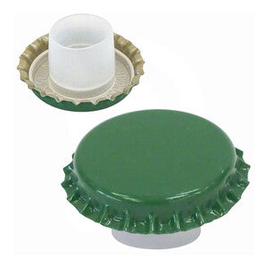 TAPPO CORONA D 29 MM BIDULE ALTA CF 100 PZ VERDE- 1,0 confezione