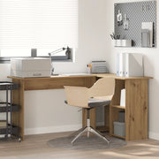 Scrivania in rovere artigianale Rovere artigianale Truciolare Media