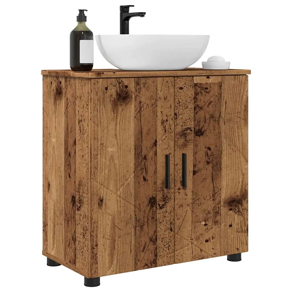 Mobile da Bagno con archiviazione Legno vecchio 61 x 35 x 64 cm