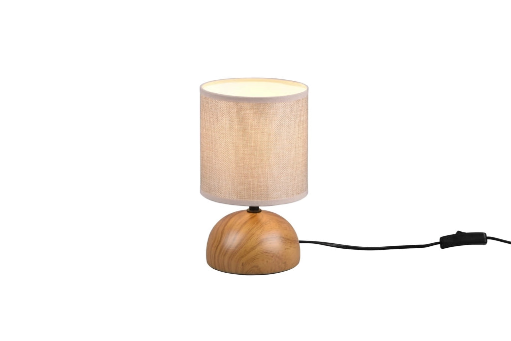 Lampada da tavolo LUCI marrone ceramica E14 23cm RL
