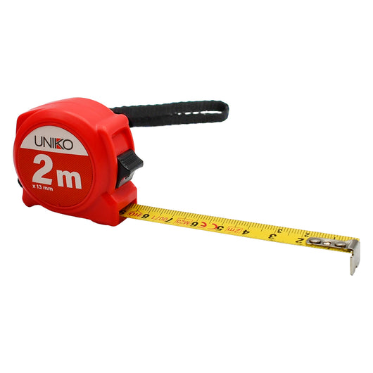 FLESSOMETRO PROFESSIONALE 'UNIKO' mt.2 x 13 mm- 24 pezzi  - UNIKO