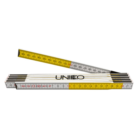 DOPPIO METRO 'UNIKO' mt 2 - legno faggio- 10 pezzi  - UNIKO