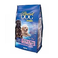 CROCCHETTE PER CANI JUNIOR 'SPECIAL DOG' pollo e riso - kg 4  - MONGE