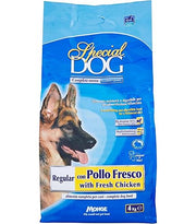 CROCCHETTE PER CANI ADULTI 'SPECIAL DOG' Regular c/pollo fresco - kg 4  - MONGE