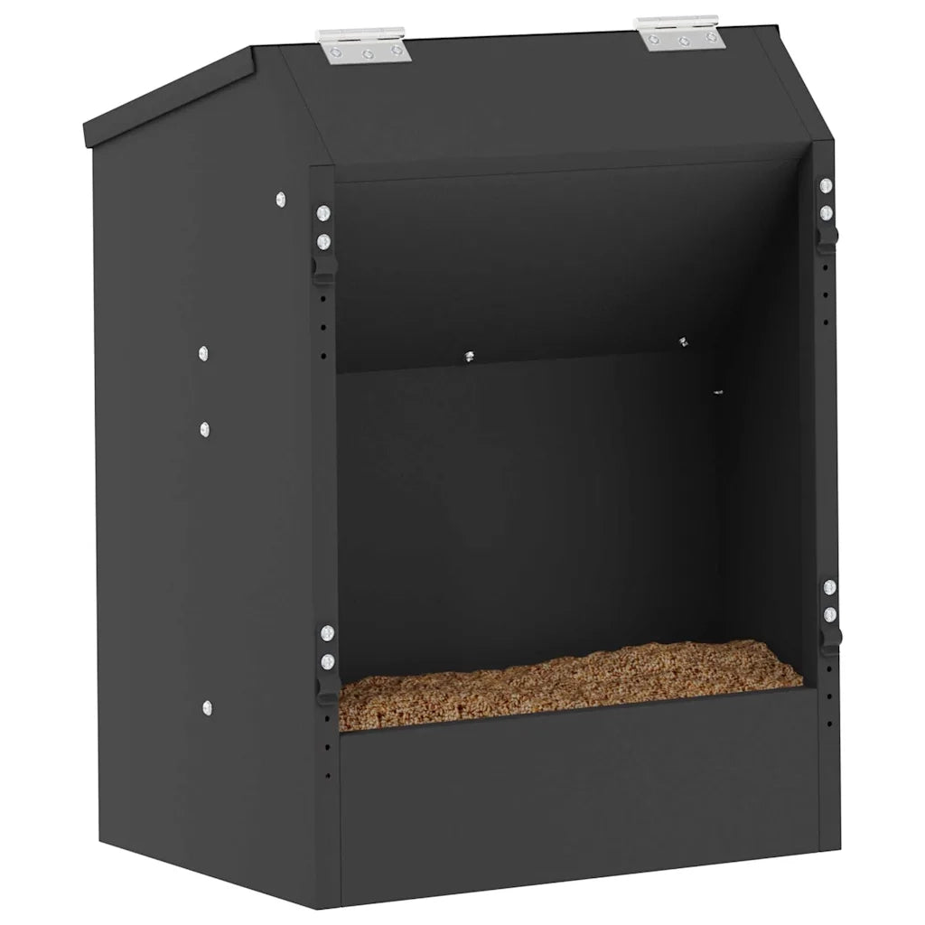 Mangiatore per conigli Nero 64.5 x 25.5 x 45.5 cm CFW5016790