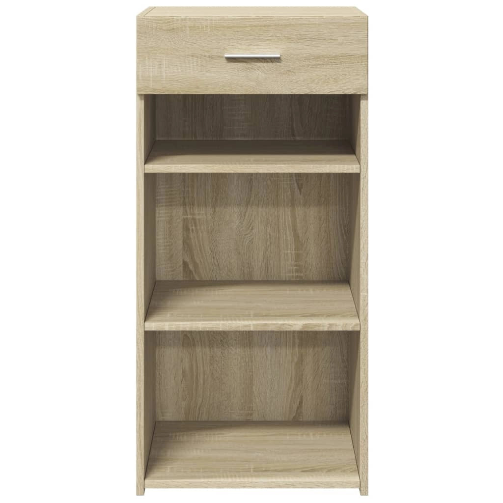 Buffet credenza cassettiera armadio mobile contenitore organizer cucina soggiorno rovere Sonoma 45 x 42,5 x 93 cm legno ingegnerizzato marrone 02_0031573