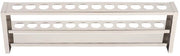 Contenitore di Riscaldamento Standaard 12 Fessure - Sostegno in Acciaio Inossidabile - Contenitore di Laboratorio Standaard - Diametro delle Fessure 2,3 cm - Lunghezza Totale 39 cm - Prestazioni Stabili - Contenitore di Laboratorio Standaard