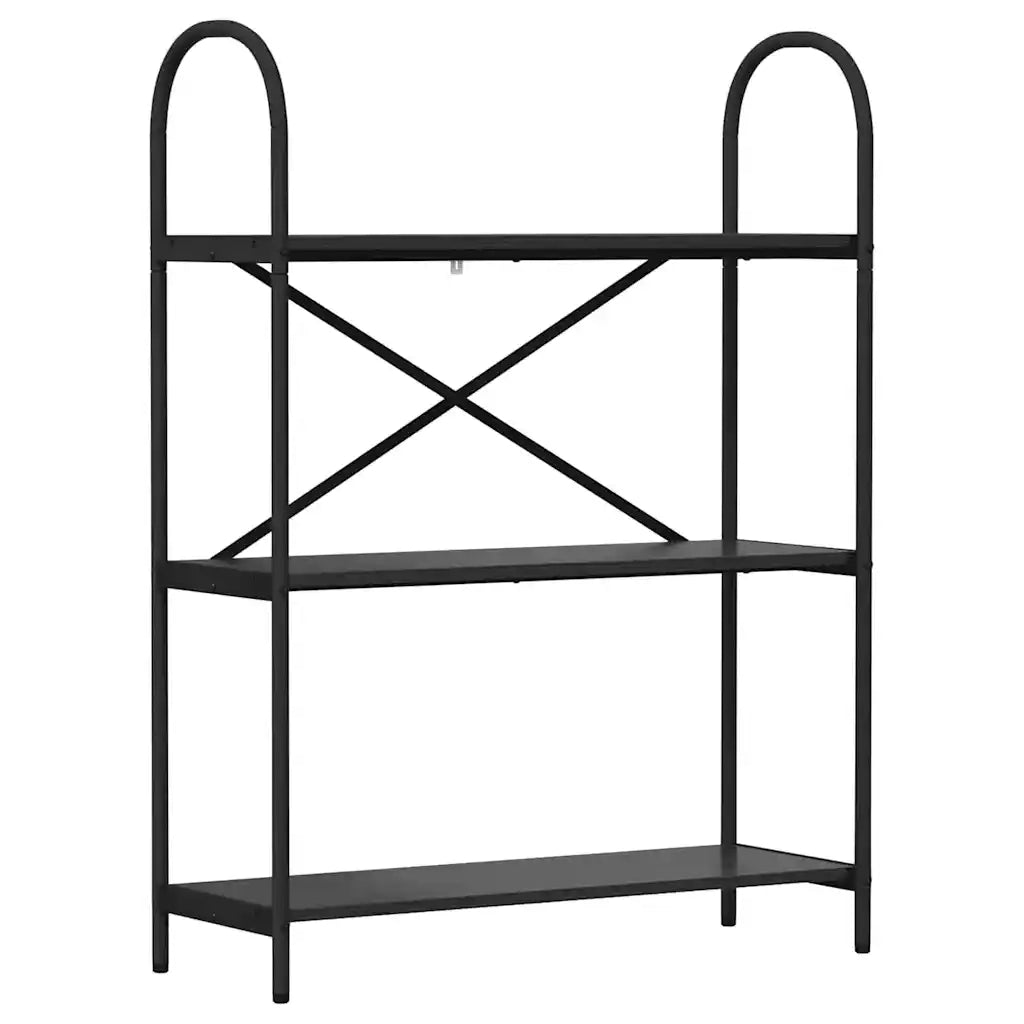 Libreria Rovere Nero 80 x 30 x 109 cm Legno multistrato 879899